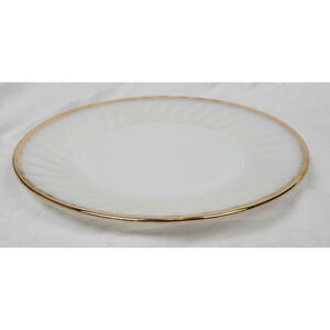 Vintage Oven Fire-King Ware White Porcelain Plate
